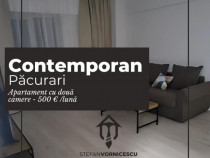 Contemporan Păcurari - Ap cu 2 camere la prima închiriere