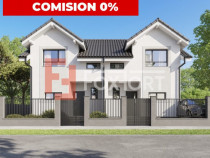 COMISION 0% Duplex 4 camere, zid dublu, teren 392 mp, - Zona