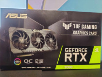 Placa Video: Asus TUF RTX 3060 OC, 12GB GDDR6-192 bit