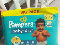 Pampers numărul 2, 78 de bucăți