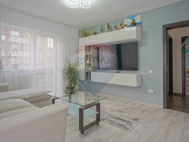 Apartament cu doua camere, mobilat si utilat modern in Sa...