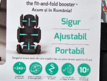 Scaun auto reglabil Hifold The Fit and Fold Booster