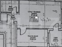 Apartament 2 camere, etaj intermediar, orientare Vestica, zo