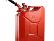 Canistra Metal 20 L pentru Combustibil, ABY PRODUCTS, cu Palnie Metali