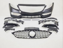 Bară Față Completă C63 AMG - Mercedes Clasa C W205 Facelift