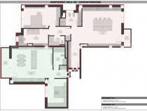 Apartament Ultracentral cu 3 camere, 96,88 mp, Bloc Nou