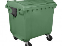 Container 1100L cu capac plat