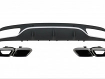 Difuzor C63 Look cu Ornamente Toba - Mercedes Benz C Series W205