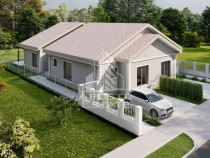 Duplex cu 3 camere si 2 bai, teren 391 mp, Mosnita noua