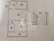 Apartament 2 camere,etaj2/4.centrala proprie,zona Tipogra...