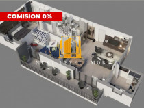Apartament 3 camere, 94 mp, CORESI, Brașov, COSMION 0%, 202
