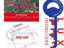 ID 7835 DE V&Acirc;NZARE - TEREN INTRAVILAN Sat CATALOI Comuna FRECĂȚEI
