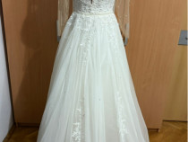 Rochie de mireasă tip prințesă