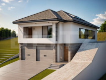 Casă de vanzare, 4 camere, 95 mp, panouri solare,teren 500