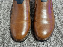 Pantofi de piele maro
