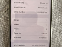 IPhone 16 - garanție 18 luni - ESIM
