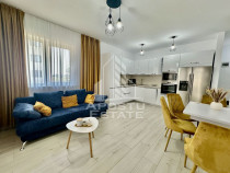 Apartament cu 3 camere, pod propriu, mobilat, zona Giroc