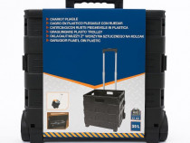 Cărucior de cumpărături pliabil – 30L | Ușor, practic și compact!