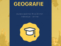 Meditații geografie -BAC