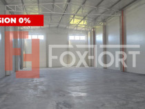 COMISION 0% Hala de depozitare, corp administrativ si birour