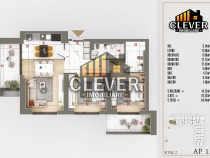 Apartament Premium 3 Camere Suprafata Generoasa Th. Pallady
