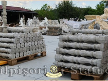 Stâlpișori, baluștri, popici, mosoare, din beton, model B5.