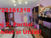 Ap 2 cam Vidin 55mp partial mobilat utilat Renovat et 2