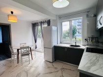 Apartament 3 camere cu grădină de 74 mp în Florești.