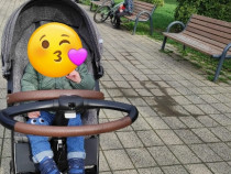 Stokke Xplory V6 set complet + scoică Maxi Cosi cu bază + accesorii