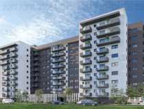 Apartament 2 camere intr-un bloc nou, modern, 61mp utili b