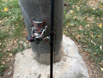 Lanseta Caperlan Xtrem 100, telescopica, 3,6m + mulineta Caperlan 5000