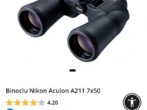 Binoclu Nikon sare foarte noua in cutia si husa lui