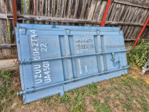 Doua usi pt. container, high cube