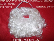 Barba Mos Craciun Fir cu Fir pt Costum Mos Craciun pt adult sau copil
