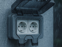 Priză dublă de exterior IP66 Schuko, SUPER OFERTĂ