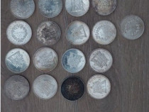 Lot 21 Monede Argint – 50 Francs Franța | 630 g Argint | Preț Fix