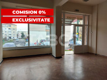 Spatiu comercial 48 mp 2 camere zona cu vad comercial Piata