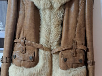 Geaca blana stil Alain Delon / Dama