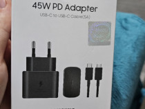 &Icirc;ncărcător Samsung 45W negru