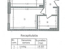 Apartament cu 2 camere situat in GranVia Park Lujerului