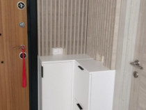 Pantofar pe colt din PAL alb