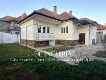 Casa 4 camere 130mp+400mp teren zona Spitalul Judetean