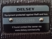 Troller Delsey Chatelet Air, 76 cm, Chocolate