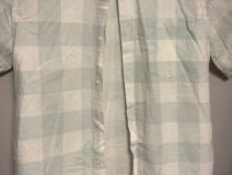 Cămașă maneca scurtă &icirc;n carouri &ndash; lejeră, de vară