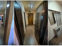 Apartament 3 camere, etaj 3, centrala gaz, clima, utilat, garaj