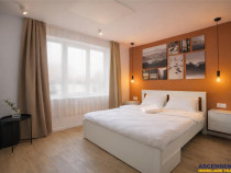 Cocheta garsoniera, la casa, mobilata, echipata, curte, Cent