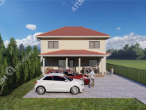 Casa individuala in Selimbar 4 camere decomandate si 420 mp