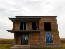 Casa individuala, P 1, la rosu, teren 500 mp, Sanpetru, Bras