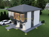 Casa moderna in ansamblu de case Comuna Berceni
