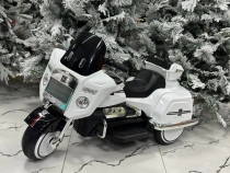 Motocicleta electrica Chopper Royce 2x 40W 12V cu telecomanda White
